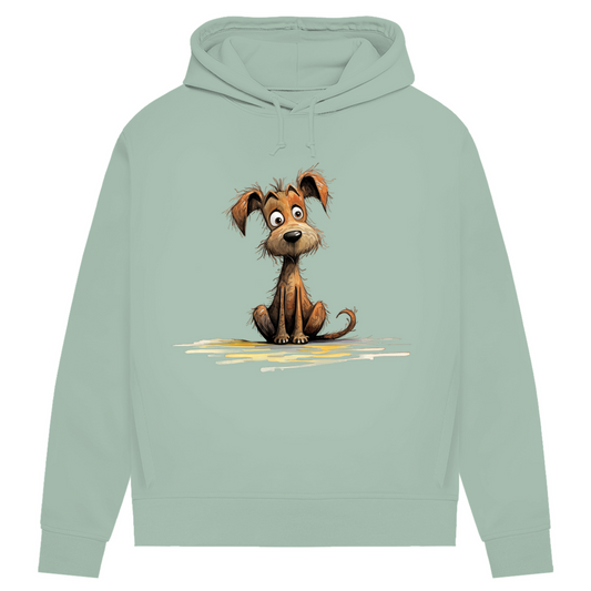 Damen Hoodie - Lustiger Cartoon Hund Puppy – CrazyToon Prints