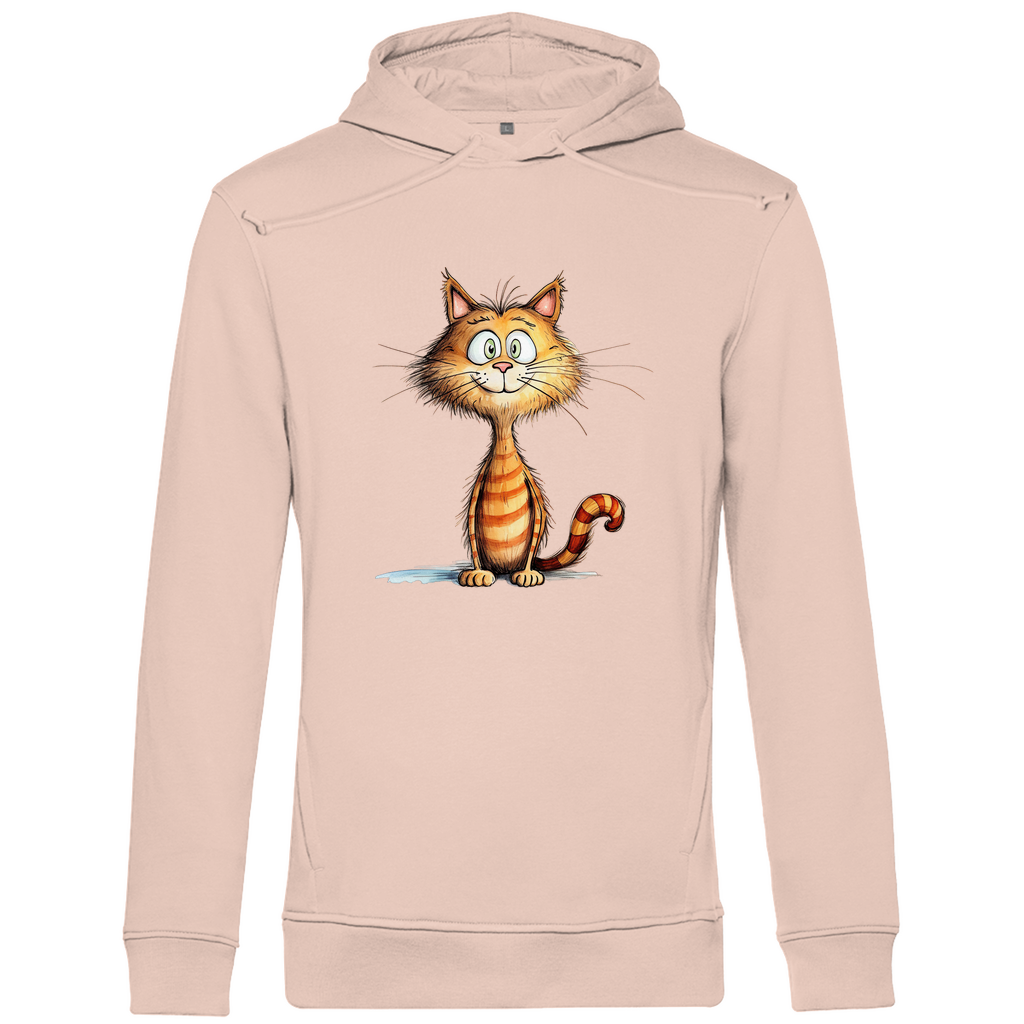 Herren Premium Bio Hoodie Kater Don Miauccio