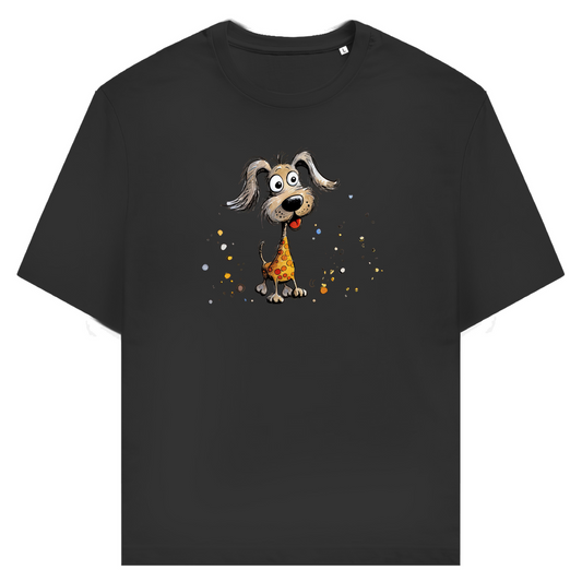 Unisex T-Shirt - Lustiger Cartoon Hund Bella – CrazyToon Prints