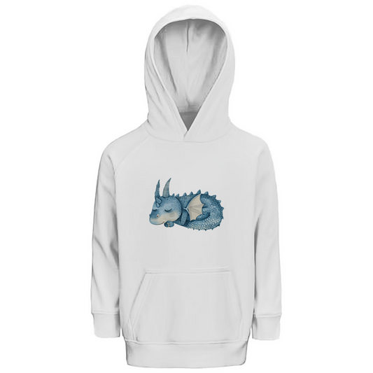 Kinder Hoodie - Lustiger Cartoon Drache Sleepy Joe  – CrazyToon Prints