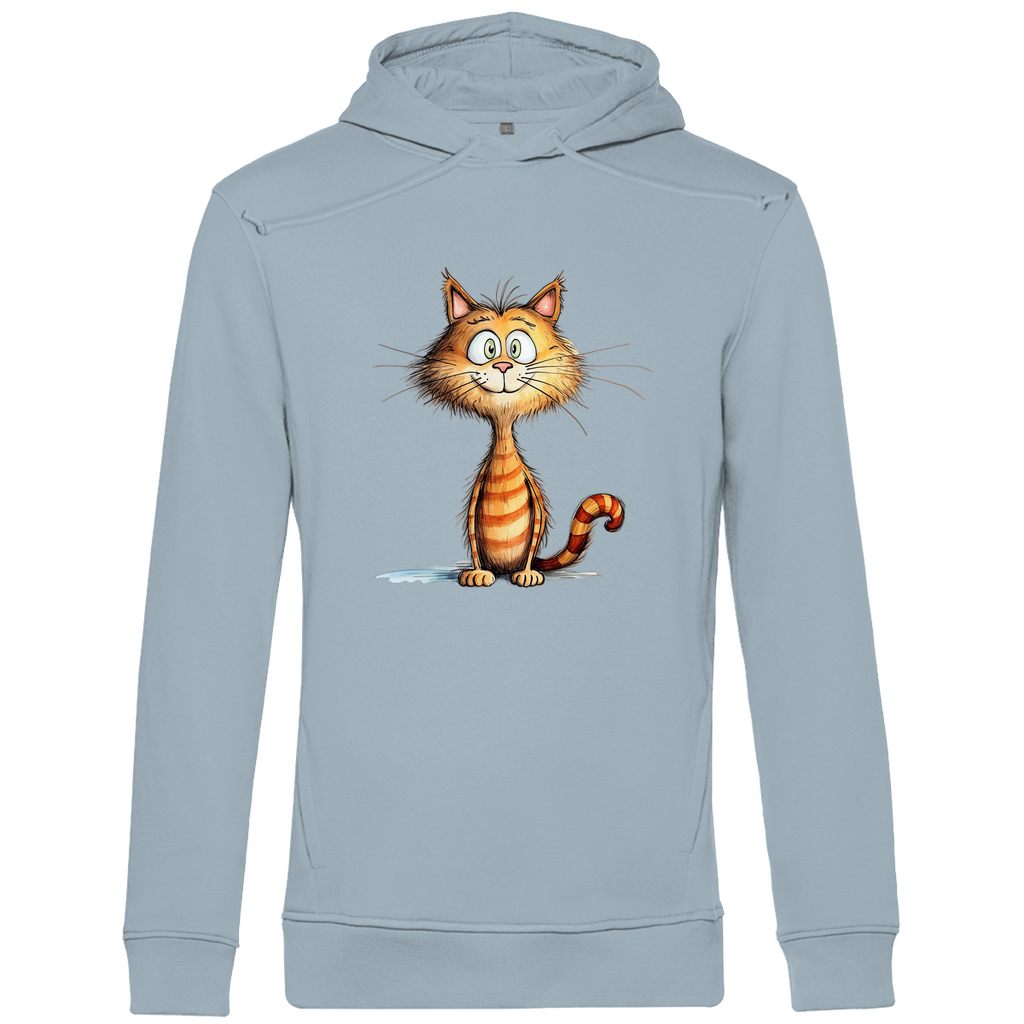 Herren Premium Bio Hoodie Kater Don Miauccio