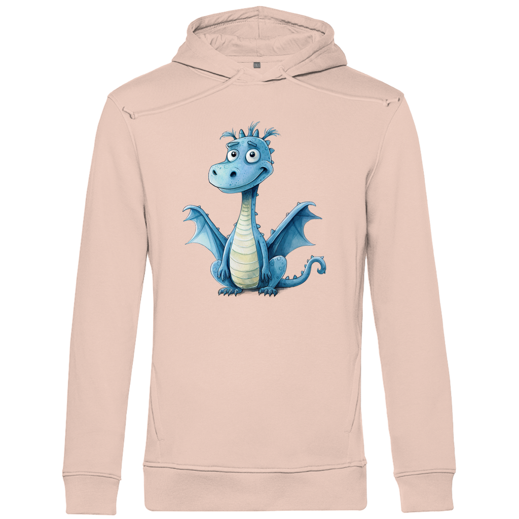 Herren Premium Bio Hoodie Drache Krümel