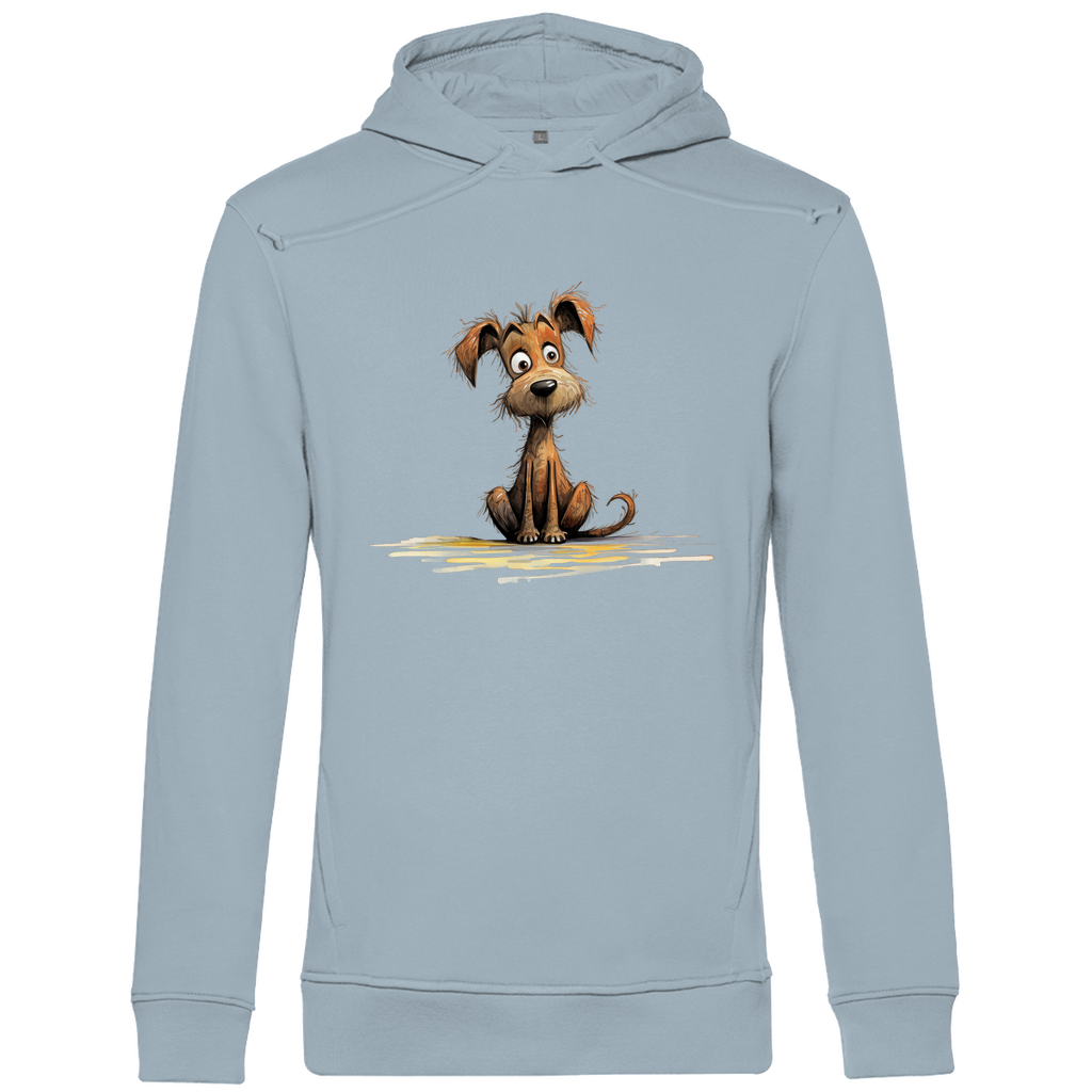 Herren Premium Bio Hoodie Hund Puppy