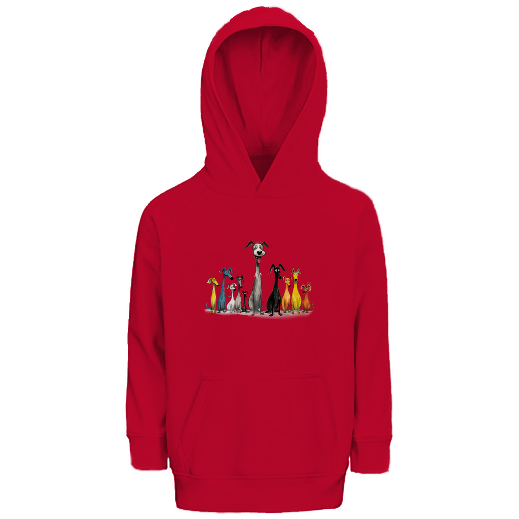 Kinder Premium Bio Hoodie Hunderudel
