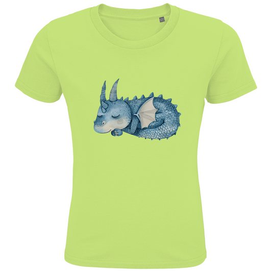 Kinder T-Shirt - Lustiger Cartoon Drache Sleepy Joe – CrazyToon Prints