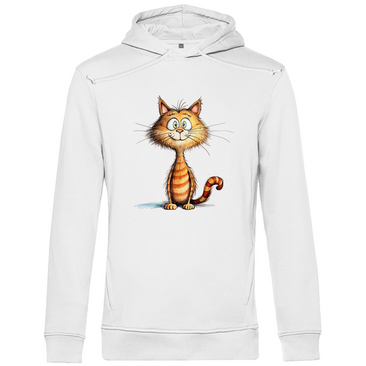 Herren Premium Bio Hoodie Kater  Don Miauccio