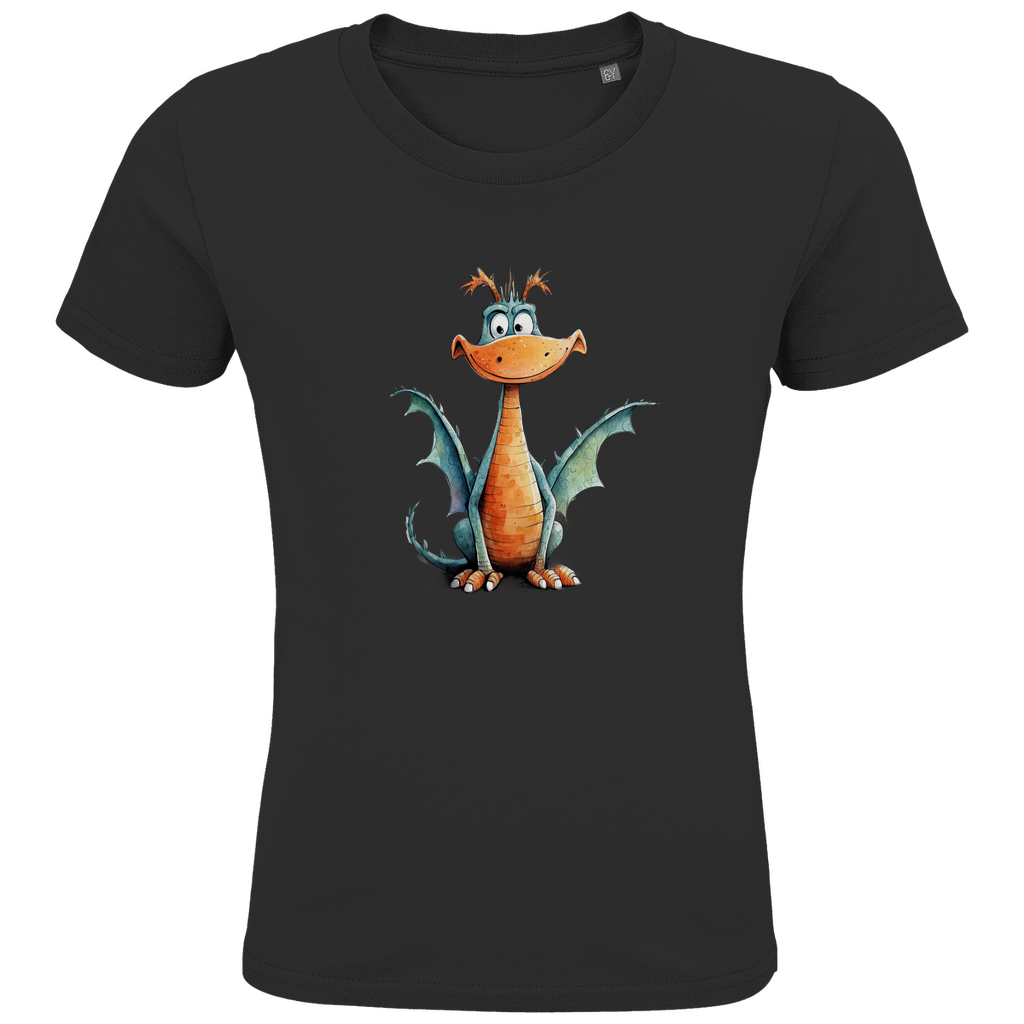 Kids Premium Bio T-Shirt Drache Flammi