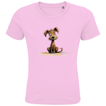 Kinder T-Shirt - Lustiger Cartoon Hund Puppy – CrazyToon Prints
