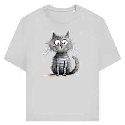 Unisex T-Shirt - Lustiger Cartoon Kater Don Flauschewitz – CrazyToon Prints