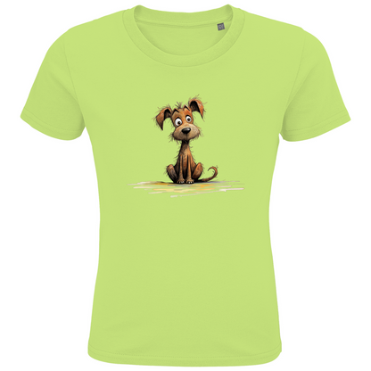 Kids Premium Bio T-Shirt Hund Puppy
