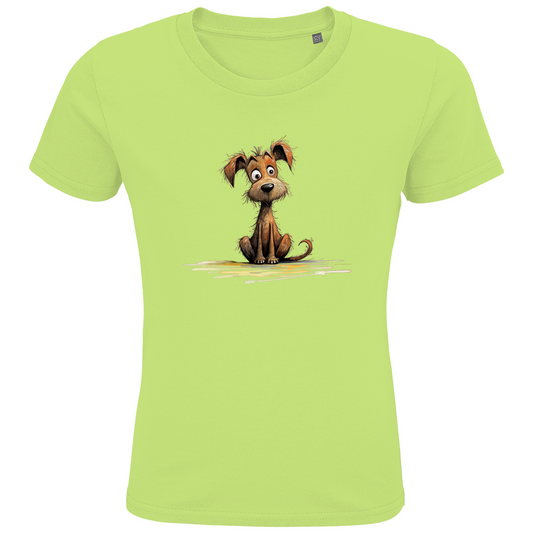 Kids Premium Bio T-Shirt Hund Puppy