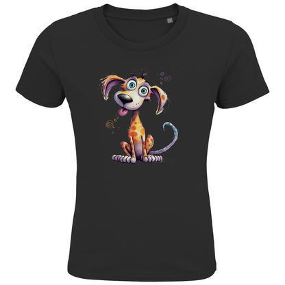 Kids Premium Bio T-Shirt Hund Kunterbunt