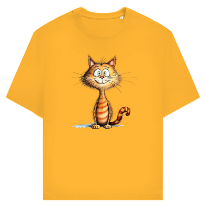 Unisex T-Shirt - Lustiger Cartoon Kater Don Miauccio – CrazyToon Prints
