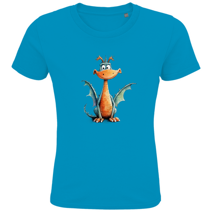 Kids Premium Bio T-Shirt Drache Flammi