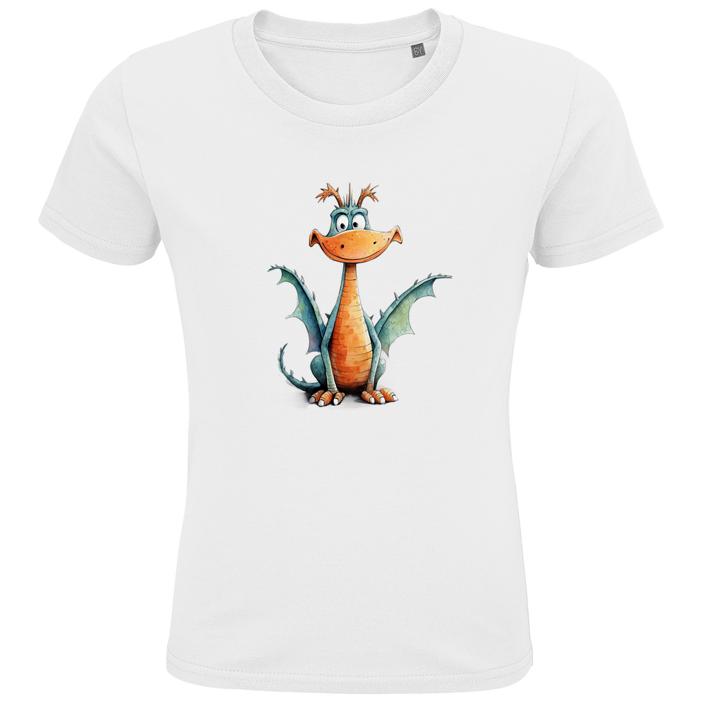 Kids Premium Bio T-Shirt Drache Flammi