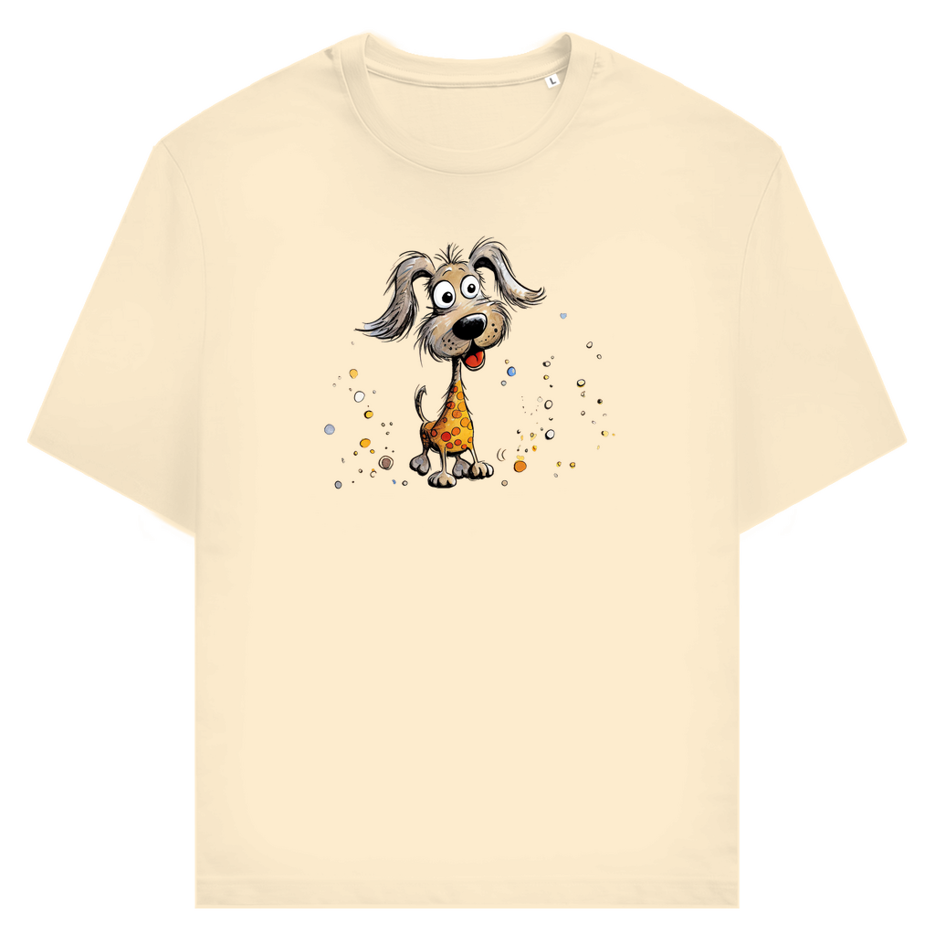 Unisex T-Shirt - Lustiger Cartoon Hund Bella – CrazyToon Prints