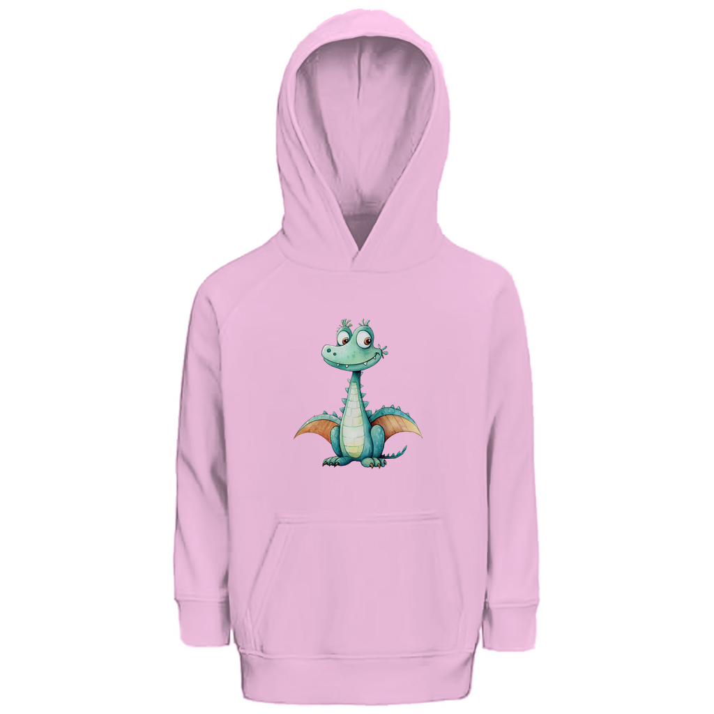 Kinder Premium Bio Hoodie Drache Zischi