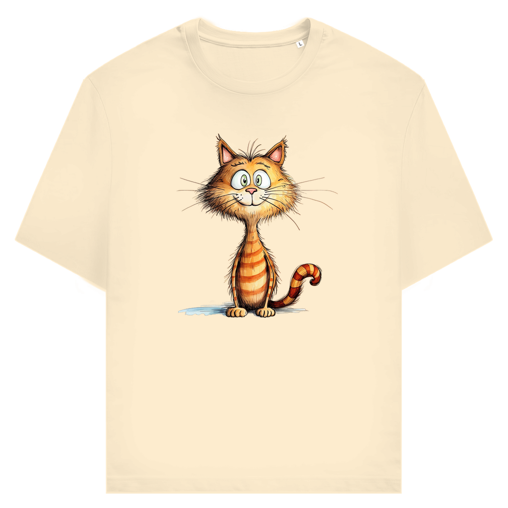 Unisex T-Shirt - Lustiger Cartoon Kater Don Miauccio – CrazyToon Prints