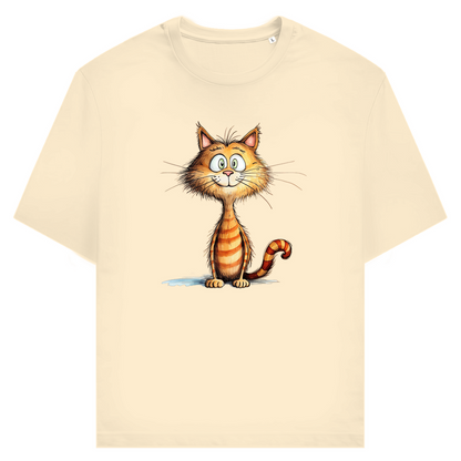 Unisex T-Shirt - Lustiger Cartoon Kater Don Miauccio – CrazyToon Prints
