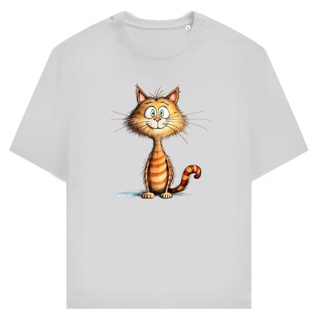 Unisex T-Shirt - Lustiger Cartoon Kater Don Miauccio – CrazyToon Prints