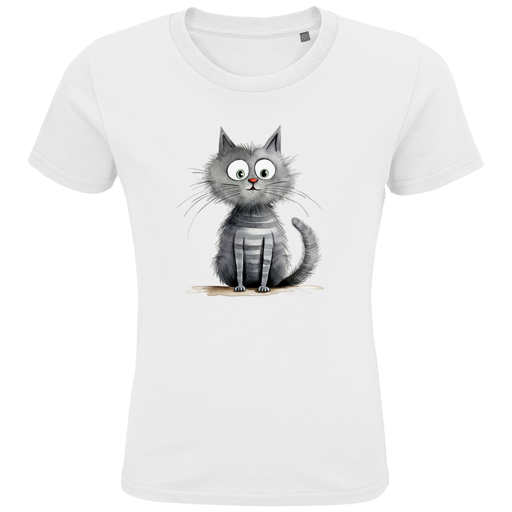 Kids Premium Bio T-Shirt Kater Don Flauschewitz