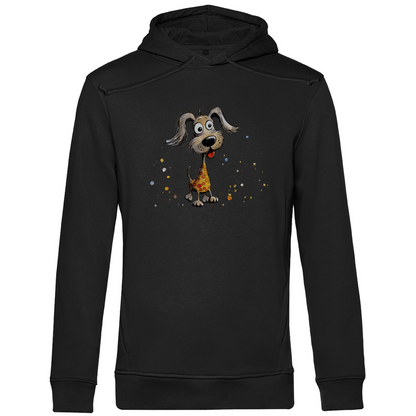 Herren Premium Bio Hoodie Hund Bella