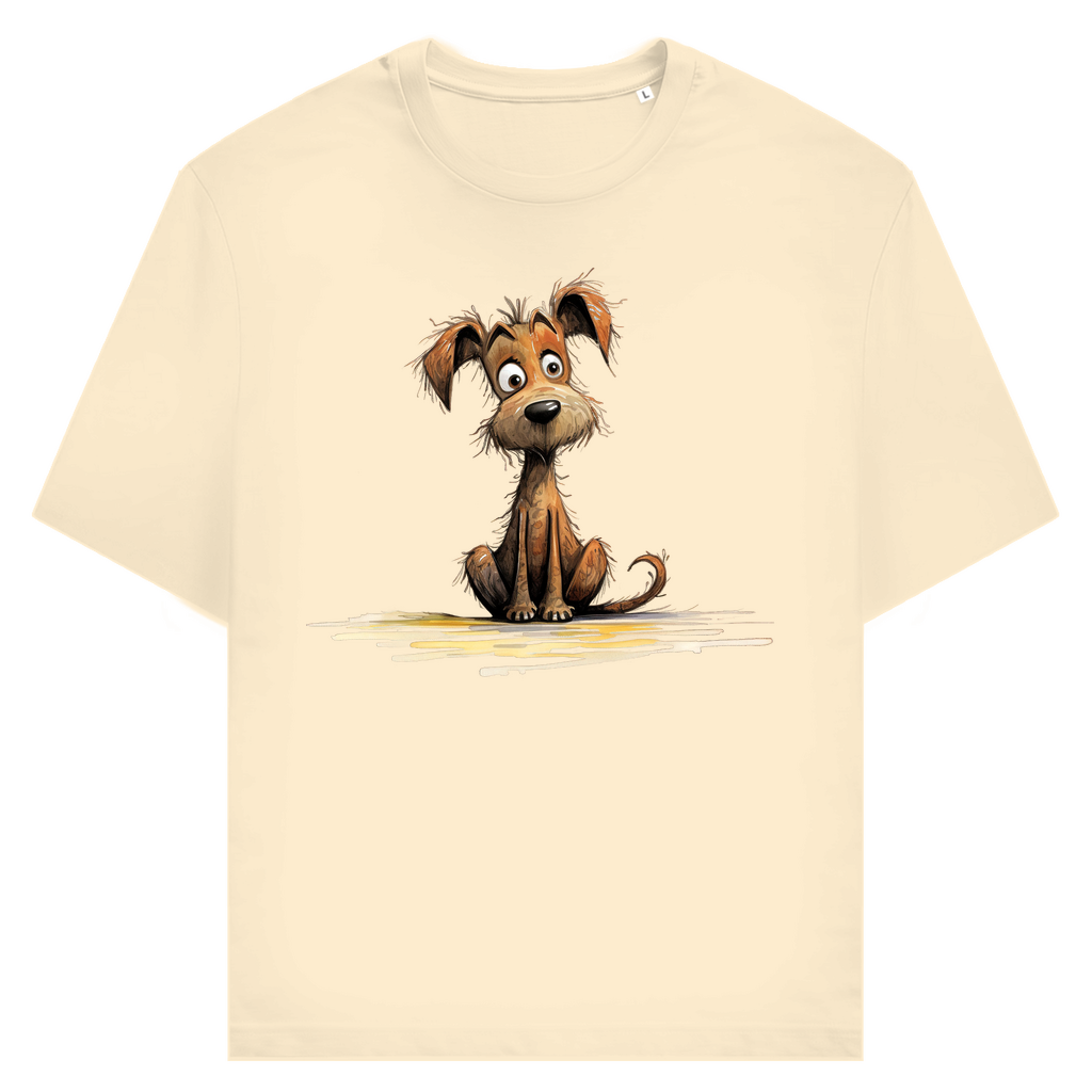 Unisex T-Shirt - Lustiger Cartoon Hund Puppy – CrazyToon Prints
