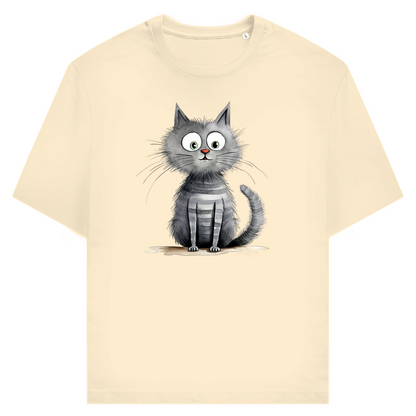 Unisex T-Shirt - Lustiger Cartoon Kater Don Flauschewitz – CrazyToon Prints