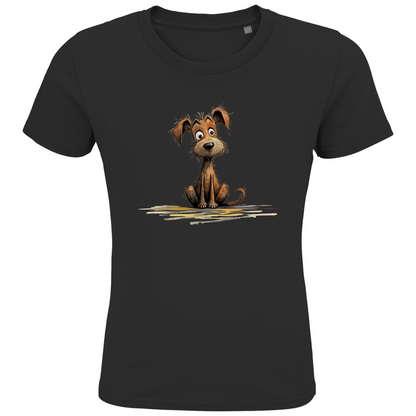 Kinder T-Shirt - Lustiger Cartoon Hund Puppy – CrazyToon Prints