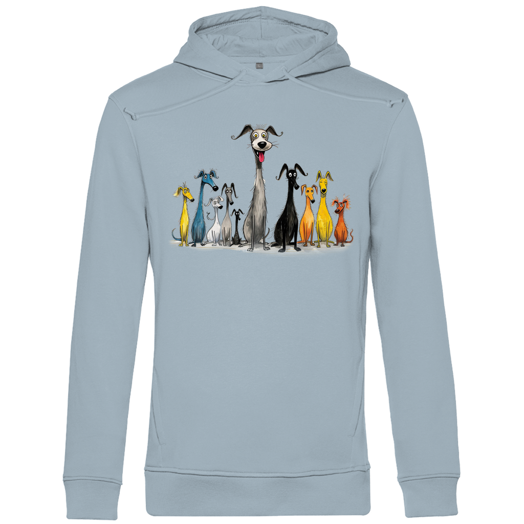 Herren Premium Bio Hoodie Hunderudel
