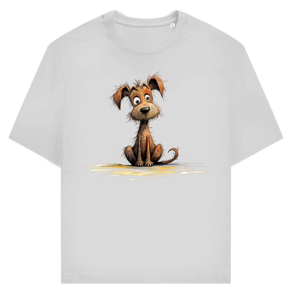 Unisex T-Shirt - Lustiger Cartoon Hund Puppy – CrazyToon Prints