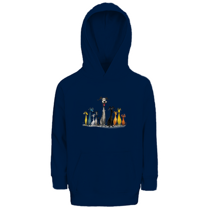 Kinder Premium Bio Hoodie Hunderudel