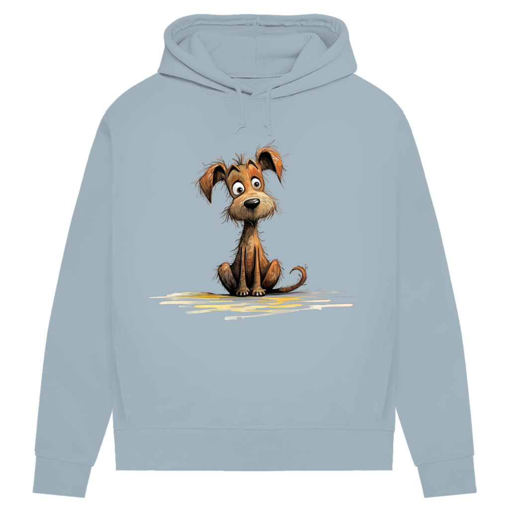 Damen Hoodie - Lustiger Cartoon Hund Puppy – CrazyToon Prints