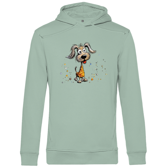 Herren Premium Bio Hoodie Hund Bella