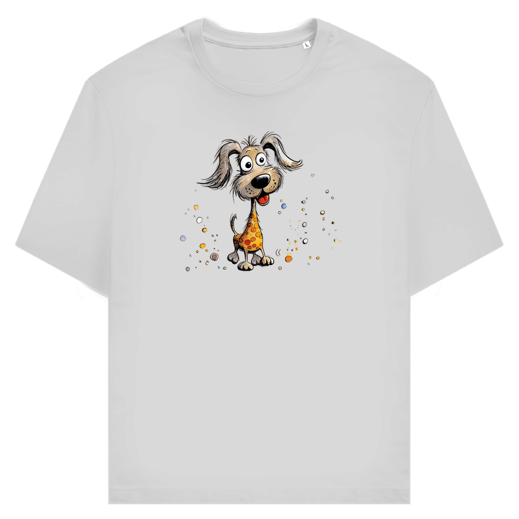 Unisex T-Shirt - Lustiger Cartoon Hund Bella – CrazyToon Prints