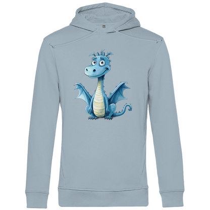 Herren Premium Bio Hoodie Drache Krümel