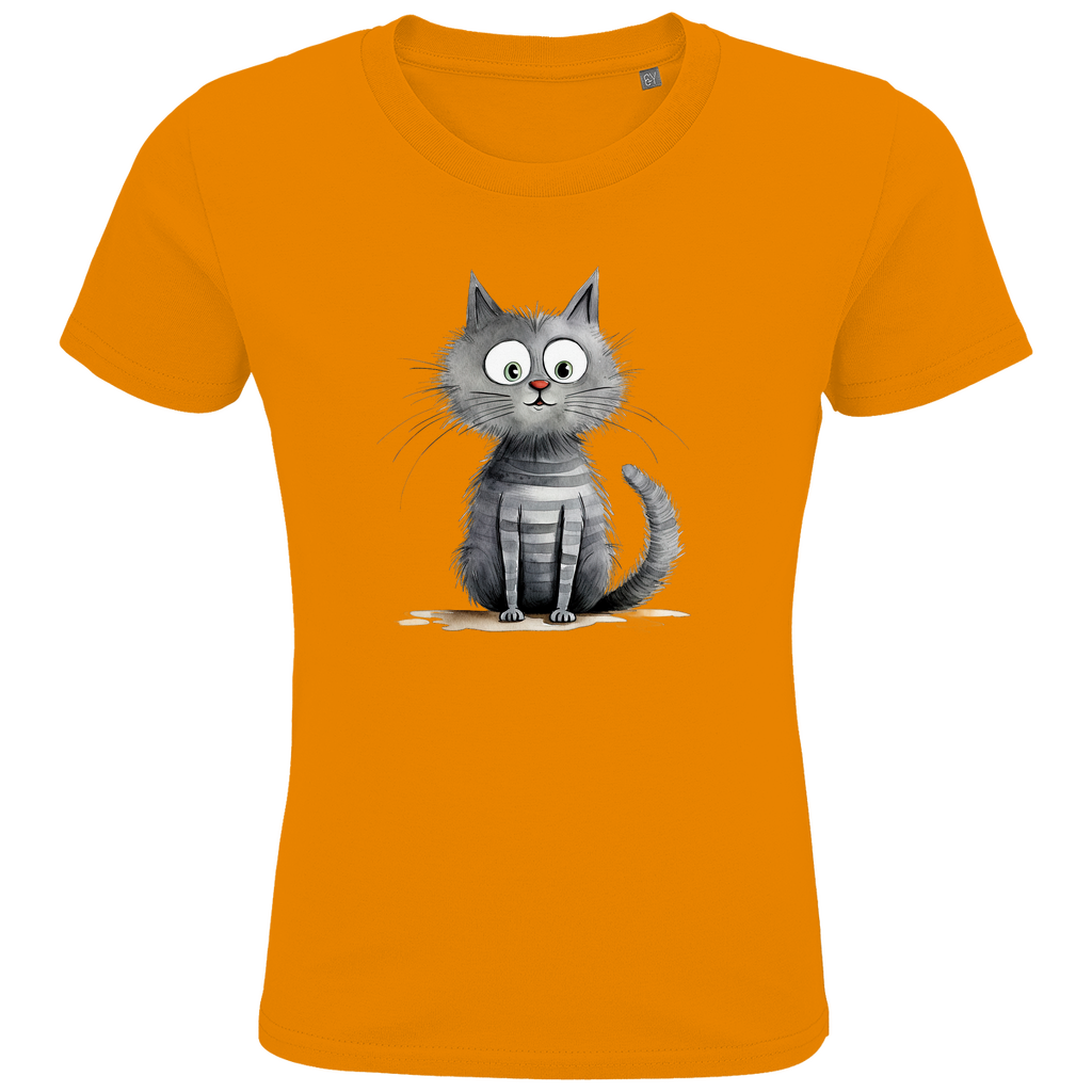 Kids Premium Bio T-Shirt Kater Don Flauschewitz