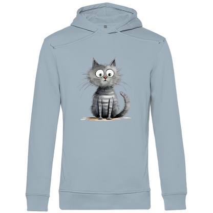 Herren Premium Bio Hoodie Kater Don Flauschewitz