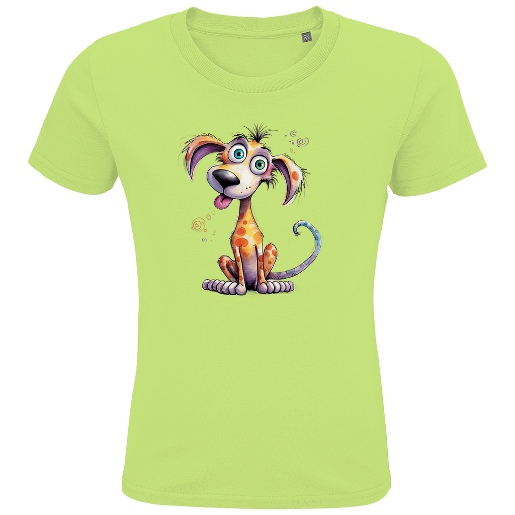 Kids Premium Bio T-Shirt Hund Kunterbunt