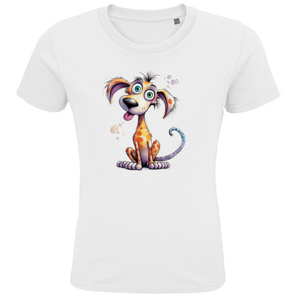 Kids Premium Bio T-Shirt Hund Kunterbunt