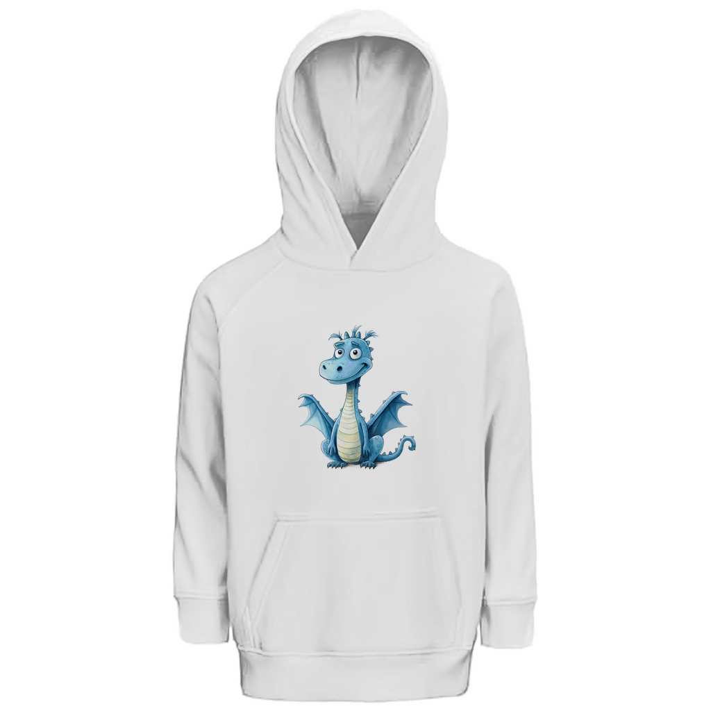 Kinder Premium Bio Hoodie Drache Krümel