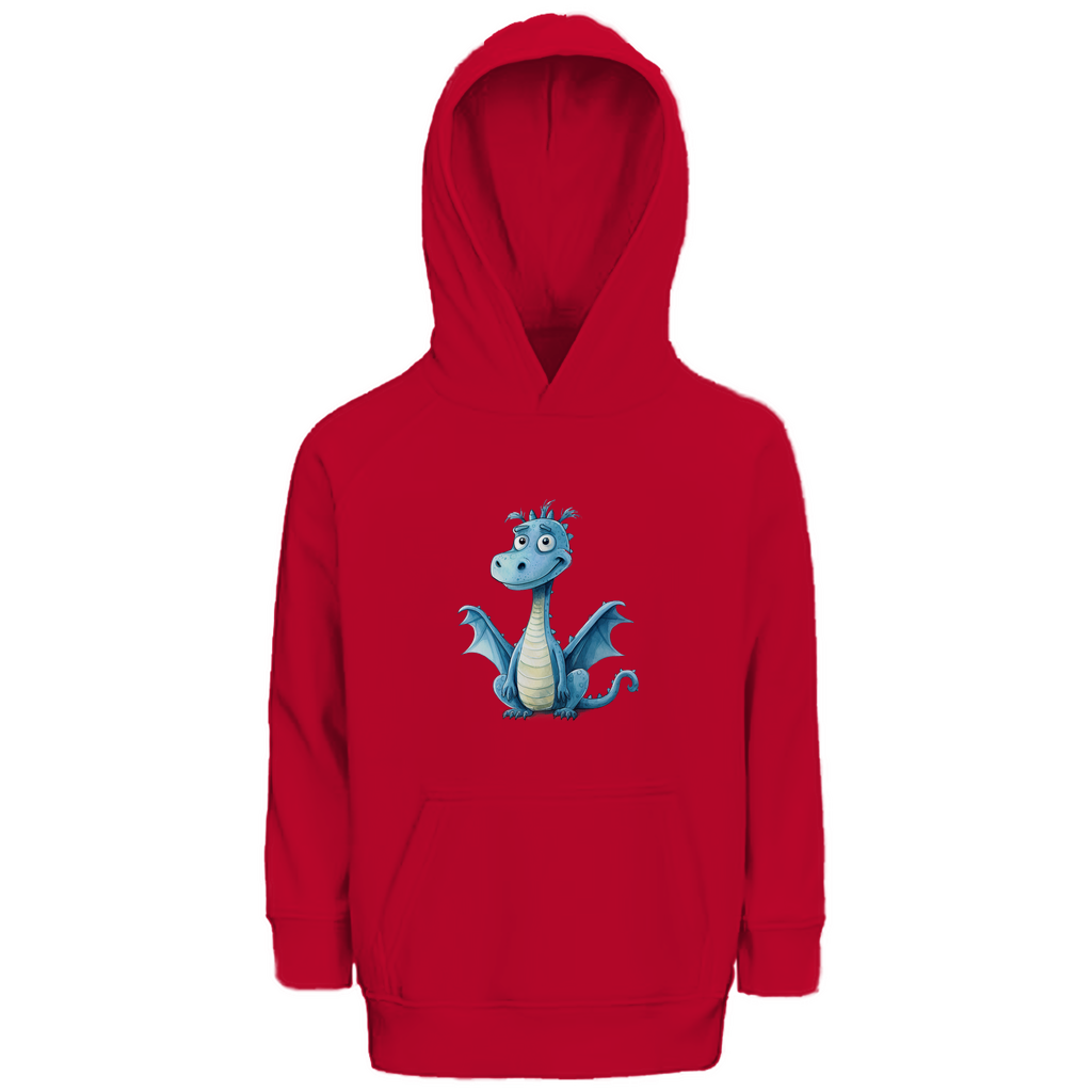 Kinder Premium Bio Hoodie Drache Krümel