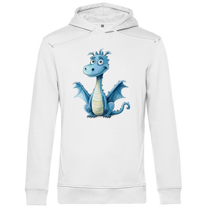 Herren Premium Bio Hoodie Drache Krümel