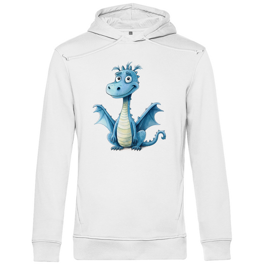 Herren Premium Bio Hoodie Drache Krümel