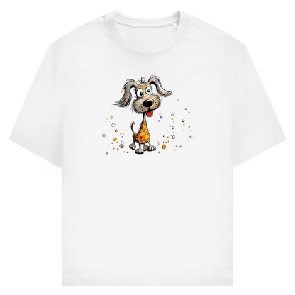 Unisex T-Shirt - Lustiger Cartoon Hund Bella – CrazyToon Prints