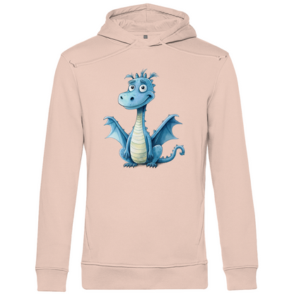 Herren Premium Bio Hoodie Drache Krümel