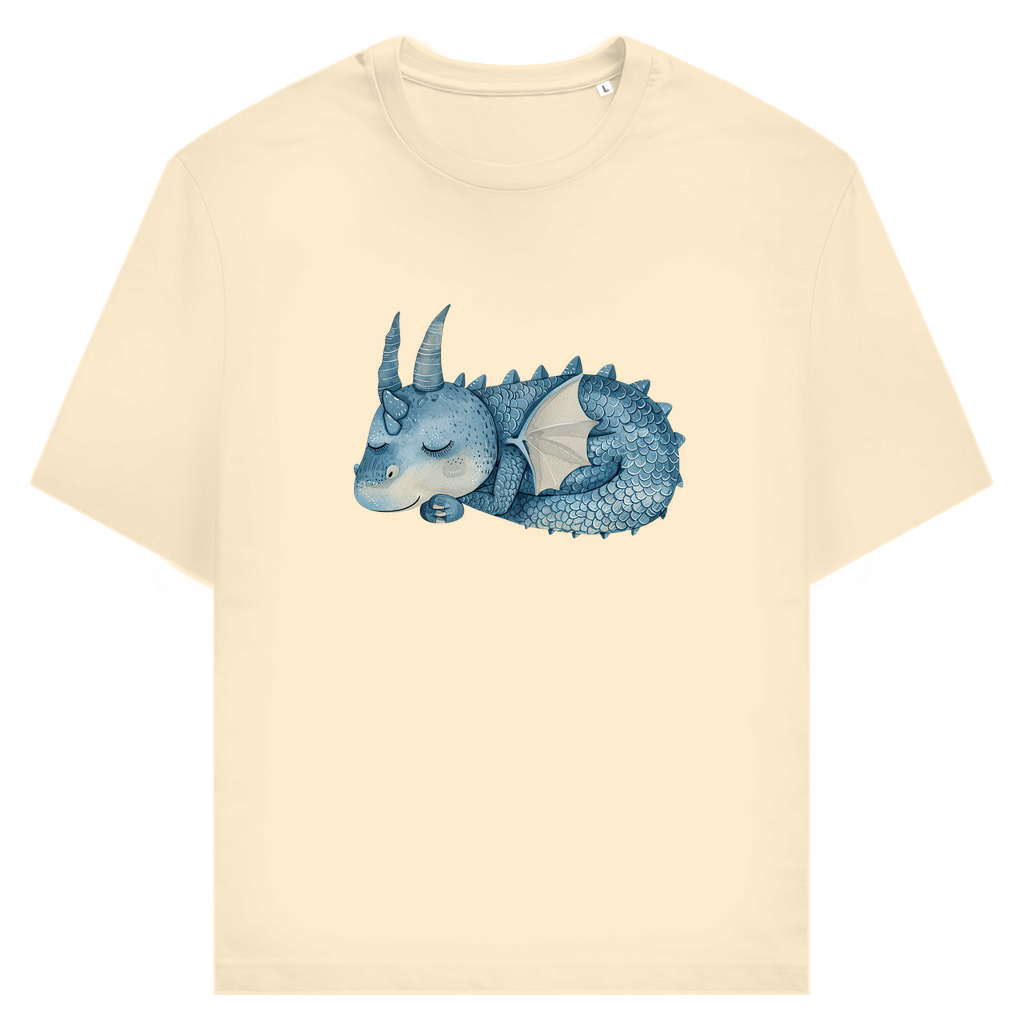 Unisex T-Shirt - Lustiger Cartoon Drache Sleepy Joe – CrazyToon Prints