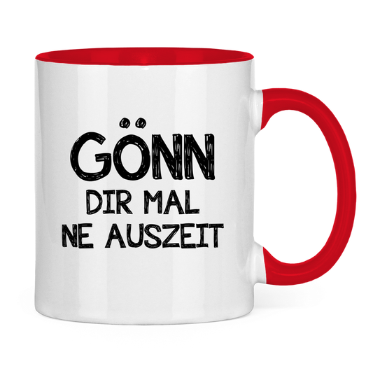 Tasse zweifarbig - Kater Don Miauccio