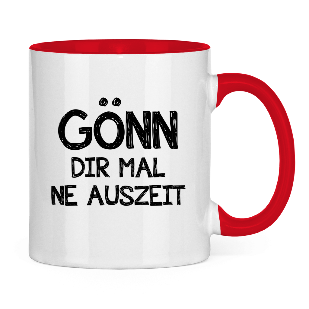 Tasse zweifarbig - Hund Fluse