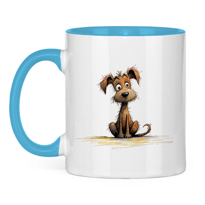 Tasse zweifarbig - Hund Puppy